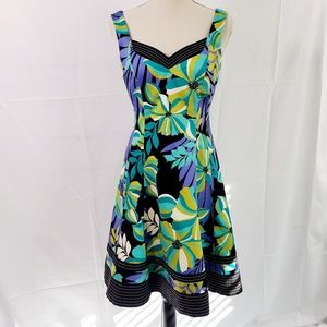 Nine West Sleeveless Floral Print Dress 4